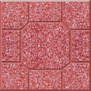 Gạch lát Terrazzo 400×400 (mm) – DP-40-129-đỏ