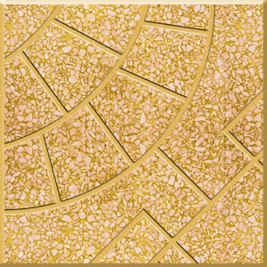 Gạch lát Terrazzo 400×400 (mm) – DP-40-160- vàng