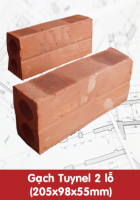 Gạch Tuynel 2 Lỗ